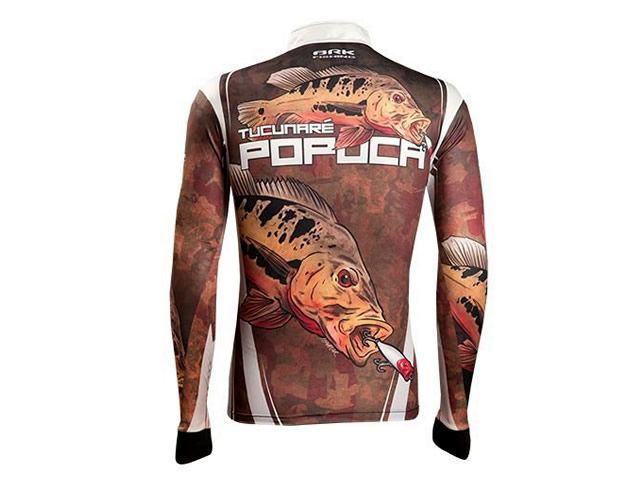 Camiseta BRK Gola Extreme Tucunaré Popoca 2.0 com Fpu 50+