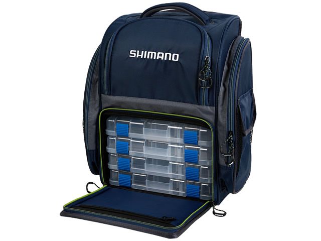 Mochila Shimano Back Pack LUGB XL com 4 Estojos