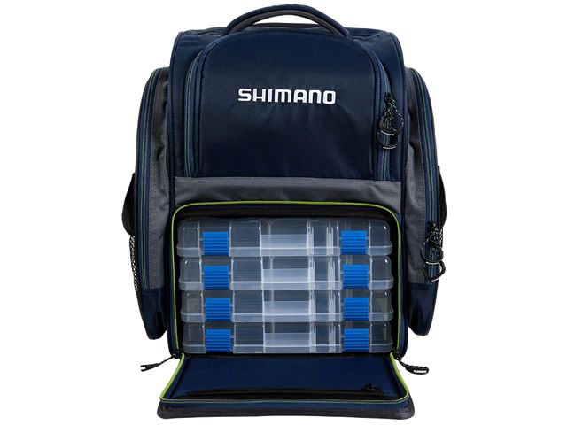 Mochila Shimano Back Pack LUGB XL com 4 Estojos