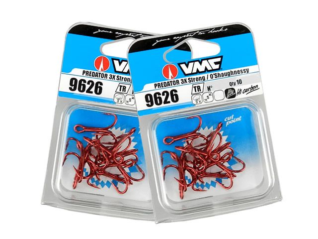 Garatéia VMC 9626TR 3X Predador  - Vermelha