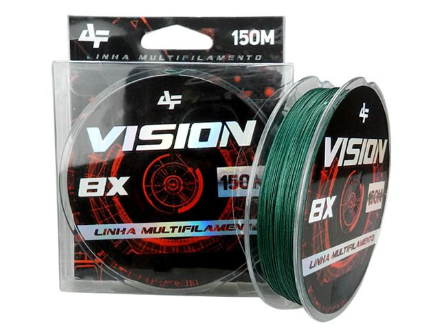 Linha Multifilamento Albatroz Vision 8X - 150m - Green