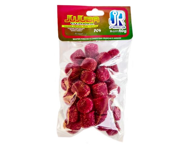 Massa JR Pesca Jujuba - Pacote C/ 80gr