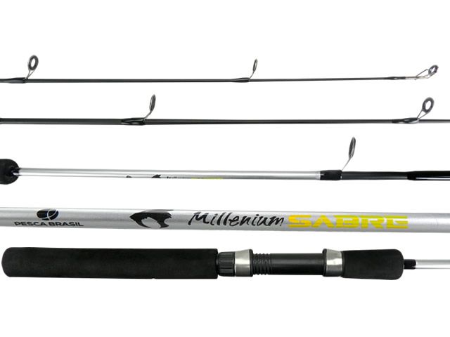 Kit Combo Millenium Sabre - Molinete 1000 + Vara Millenium Sabre 17Lb 1,50m