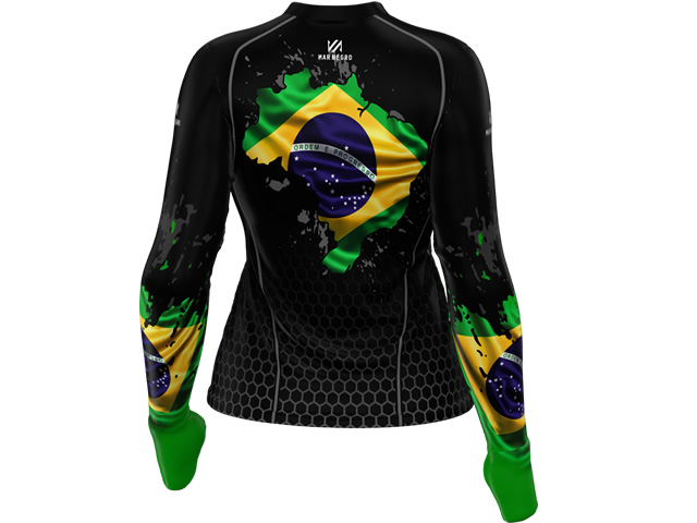 Camiseta Feminina Mar Negro 49429 - Brasil 1