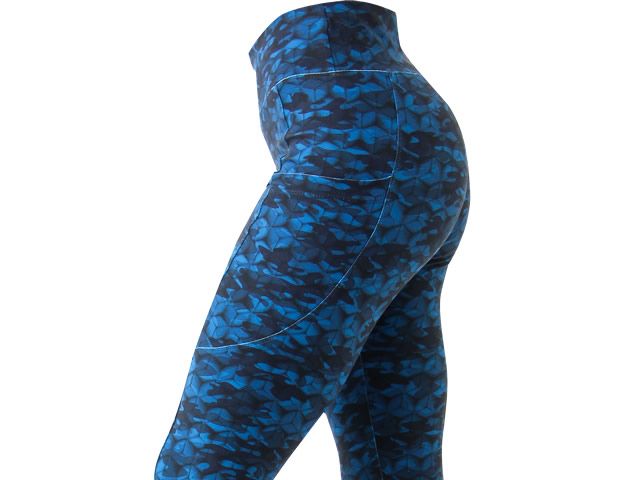 Calça Mar Negro Feminina Legging 49450 - Blue Dark com UPF 50