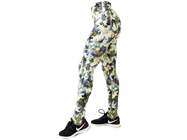 Calça Mar Negro Feminina Legging 49450 - Estampada Camuflada com UPF 50