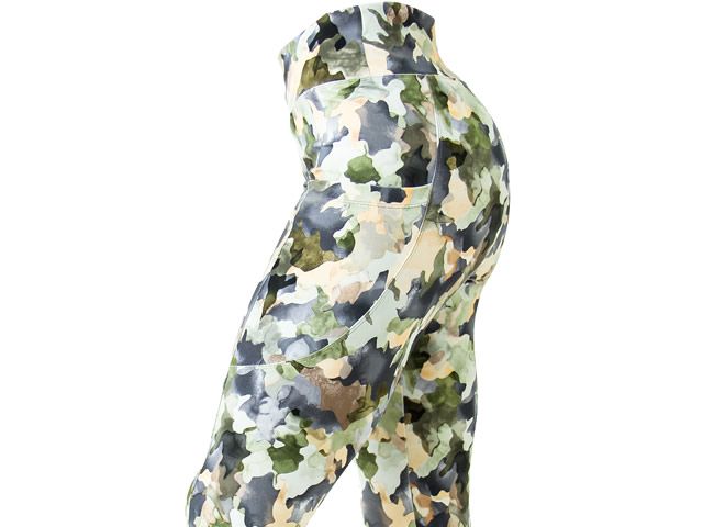 Calça Mar Negro Feminina Legging 49450 - Estampada Camuflada com UPF 50