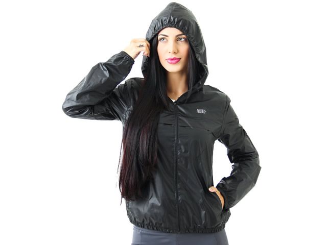 Jaqueta Corta Vento Mar Negro Feminino 49448 Wind Protection - Preto