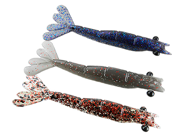 Camarão Monster 3X Durasoft 7,5cm - Granel