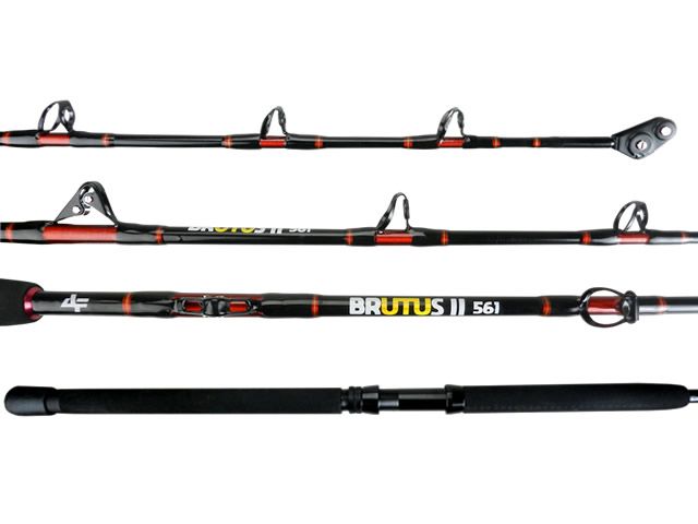 Vara Albatroz Brutus II 601 80-100Lb 6`0 (1,83m) - Molinete