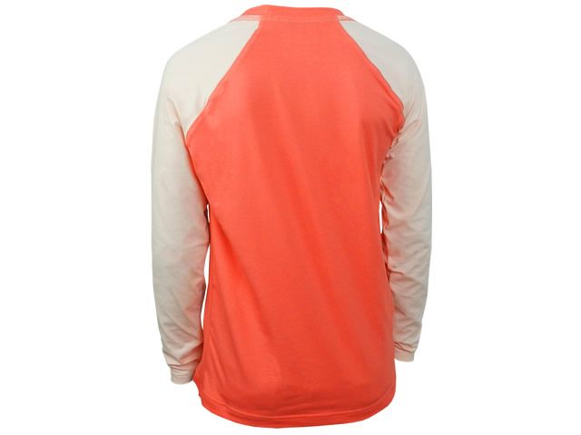 Camiseta Infantil Fishing Co ML Bicolor Ref. 1230 - Rosa Geranjum + Tule UFP50+