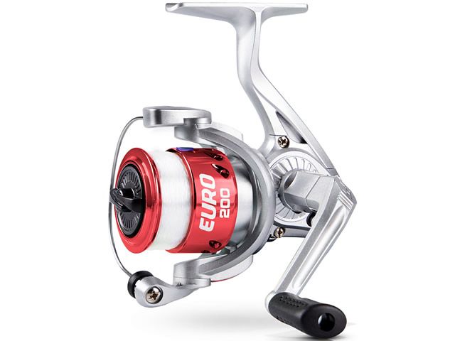 Kit Molinete Maruri Euro 200 Vermelho + Vara Albatroz Agata S562 6-12Lb 5`6 (1,68m) - Molinete