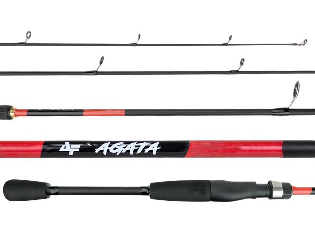 Kit Molinete Maruri Euro 200 Vermelho + Vara Albatroz Agata S562 6-12Lb 5`6 (1,68m) - Molinete