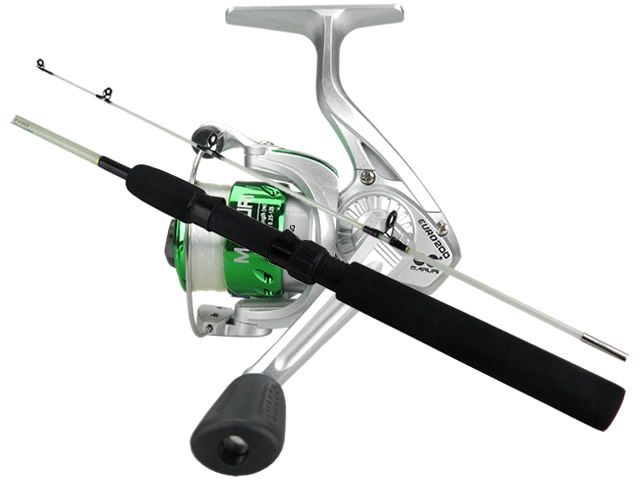 Kit Molinete Maruri Euro 200 Verde + Vara Albatroz Matrinxa-II 1302 8-20Lb - Molinete - Verde