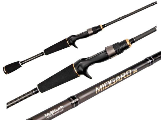Vara Midgard SG Maruri MID C12 581L 6-12Lb 5`8 (1,73m) - Carretilha - By Nakamura
