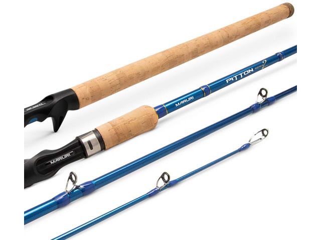 Vara Maruri Pitton Serie 2 Pit C902 HF 30-60Lb 9`0 (2,70m) - Carretilha - Pesqueiro