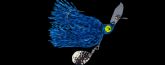 Imagem Azul Tigrado com Gliter