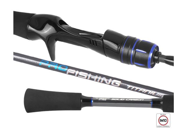 Vara Saint Plus ProFishing Titanium 581BC 4-12Lb 5`8 (1,78m) - Carretilha