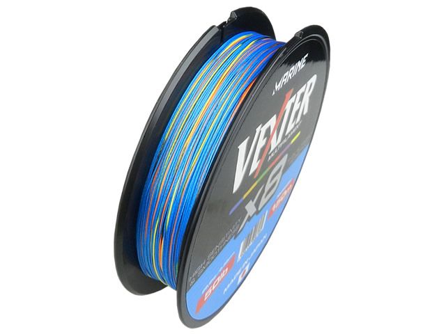 Linha Multi Marine Sports Vexter X8 300m - Multicolor 8 Fios