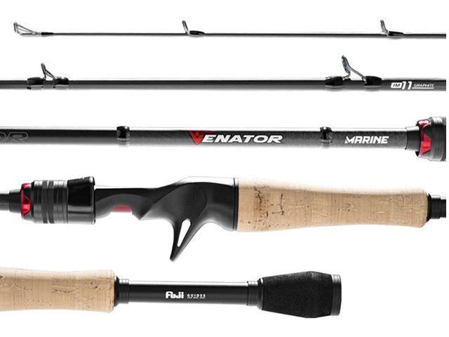 Vara marine Sports Venator VNT-C631MF 12-17Lb 6`3 (1,90m) - Carretilha