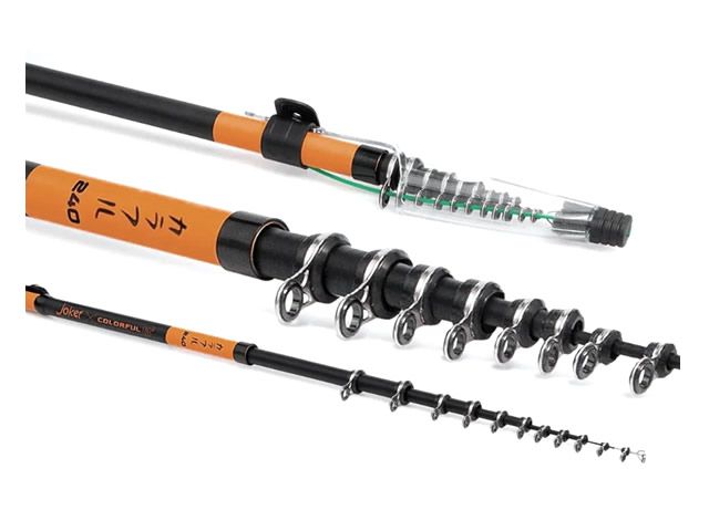 Vara Maruri Joker Colorfull 2406 (2,40m) 8-12Lb - Telescópica com Passadores