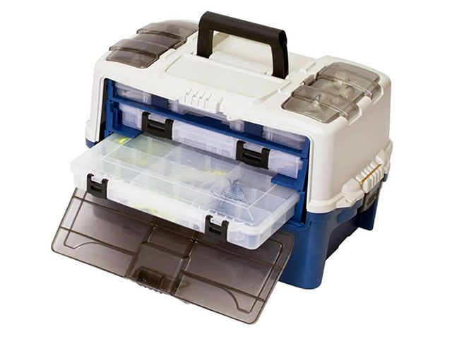 Caixa Plano Hybrid Hip Stowaway Tackle Box 7237-00 - C/ 3 Estojos
