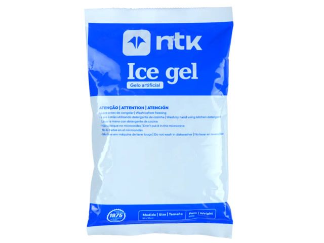 Gelo Artificial Ice Gel NTK Reutilizável em Plástico e Gel