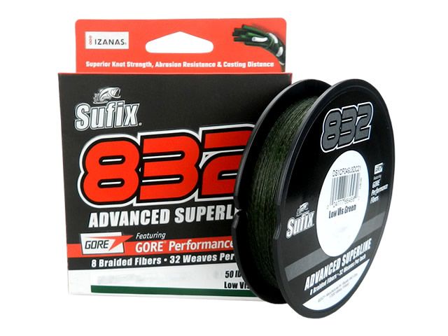 Linha Multi Sufix 832 Advanced Superline 0,33mm 63Lb 120m