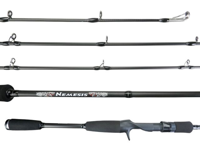 Vara Okuma Nemesis 11OKNE-C-581MH 10-20Lb 5`8 (1,73m) - Carretilha