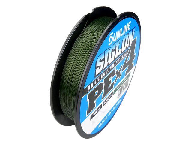Linha Multifilamento Sunline Siglon PE 4X 300m - Dark Green
