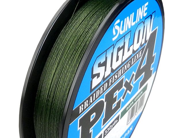 Linha Multifilamento Sunline Siglon PE 4X 300m - Dark Green