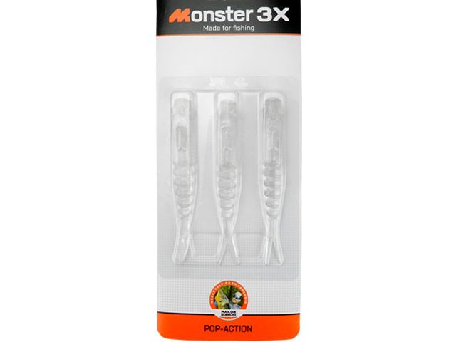 Isca Soft Monster 3X Pop Action 14cm - 3UN