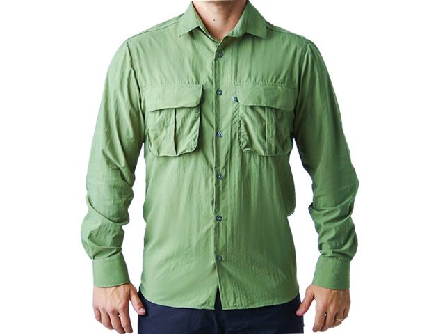 Camisa Mar Negro 30196 Classic Pro - Musgo