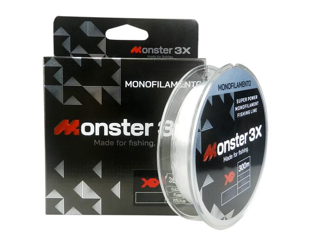 Linha Monofilamento Monster 3X - 300m