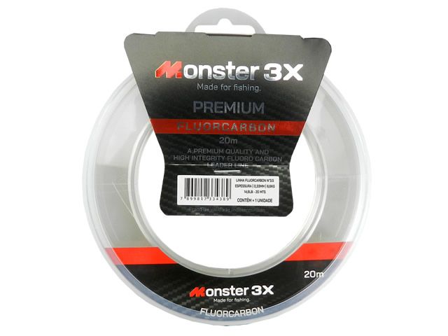 Leader Fluorcarbon Monster 3X - 20m