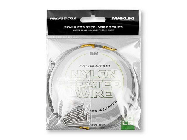Cabo de Aço Maruri Coated Wire - Nickel - C/ 5 metros