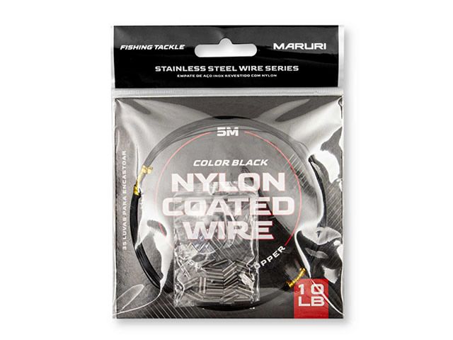 Cabo de Aço Maruri Coated Wire - Black C/ 5 metros