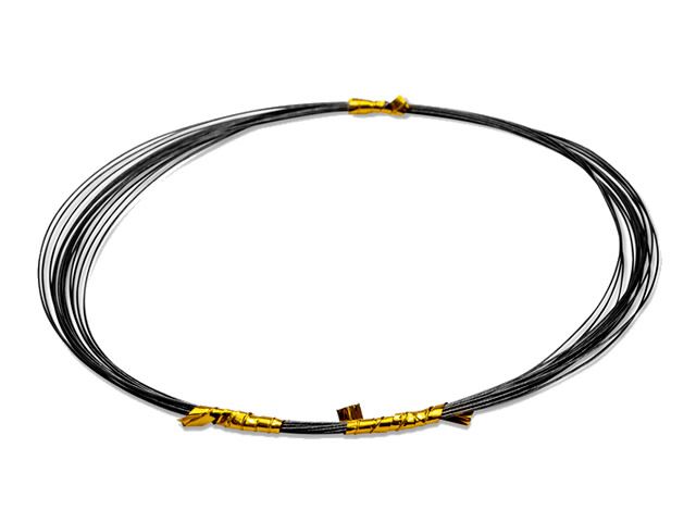 Cabo de Aço Maruri Coated Wire - Black C/ 5 metros