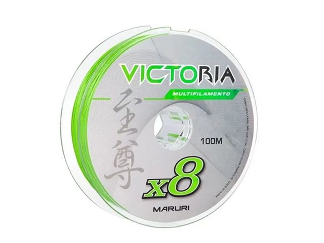 Linha Multifilamento Maruri Victoria X8 - 100m - Verde Limão