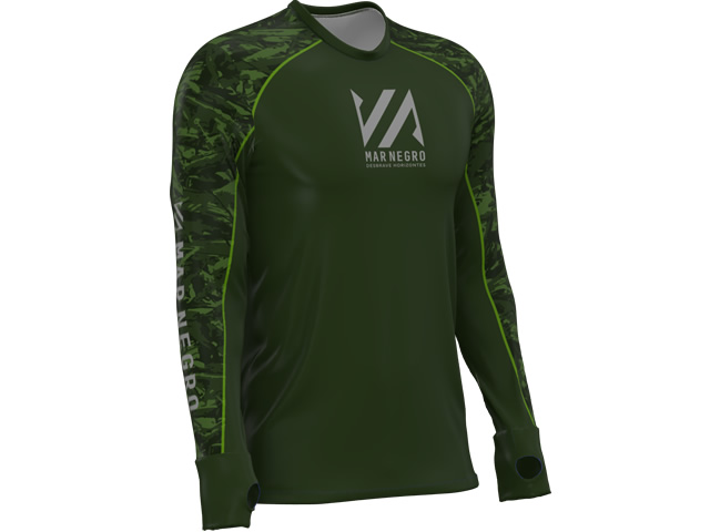 Camiseta Mar Negro Premium Flex 30201 - Camo Green