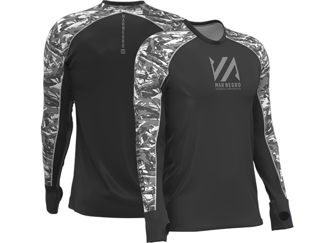 Camiseta Mar Negro Premium Flex 30201 - Camo Graphite