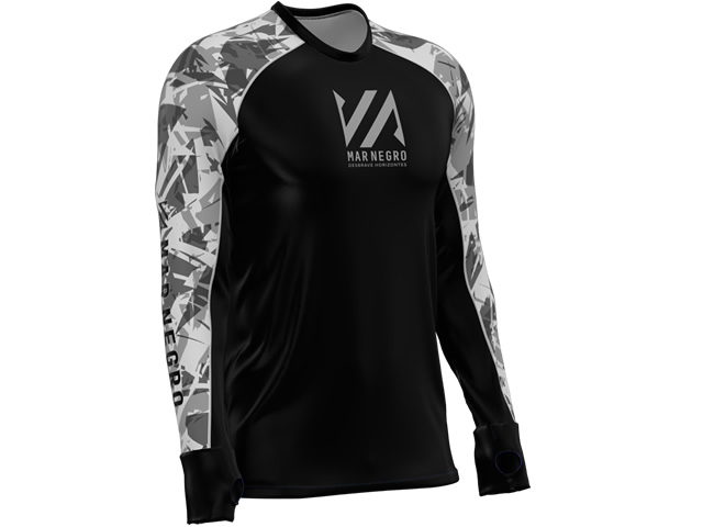 Camiseta Mar Negro Premium Flex 30201 - Camo Black