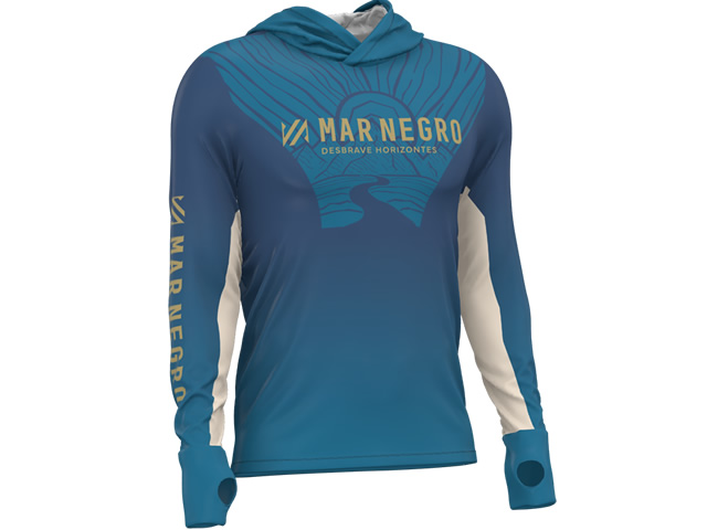 Camiseta Mar Negro X-Protection Sublimada 30146 - Fish Tail