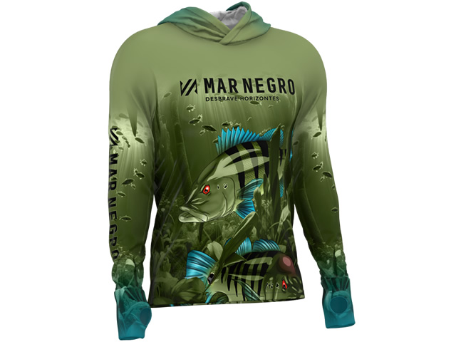 Camiseta Mar Negro X-Protection Sublimada 30146 - Tucuna Family