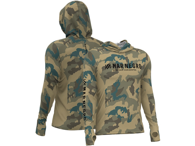Camiseta Mar Negro X-Protection Sublimada 30146 - Camuflada Caqui