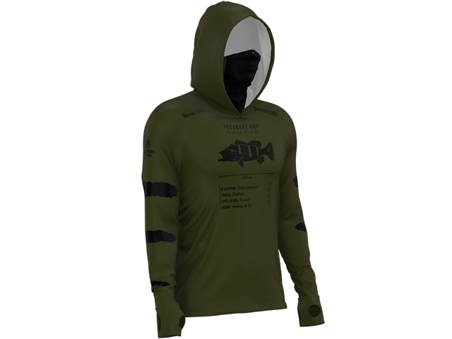 Camiseta Mar Negro 30200 X-Protection 360 Sublimada - Cichila Temensis