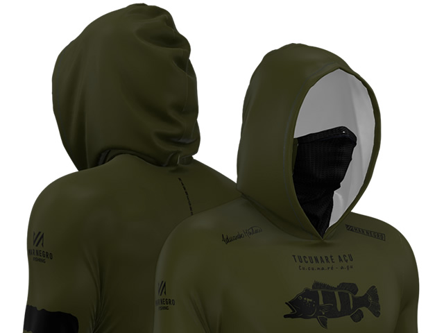 Camiseta Mar Negro 30200 X-Protection 360 Sublimada - Cichila Temensis