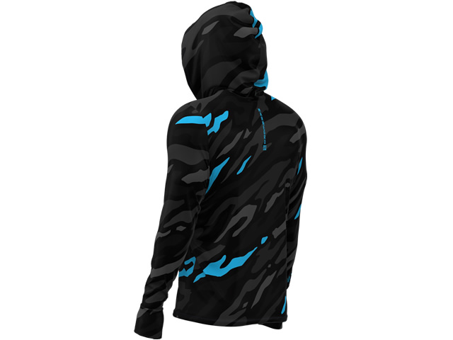 Camiseta Mar Negro 30200 X-Protection 360 Sublimada - Camo Blue