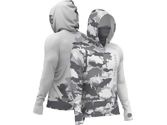 Camiseta Mar Negro 30200 X-Protection 360 Sublimada - Silver Rio