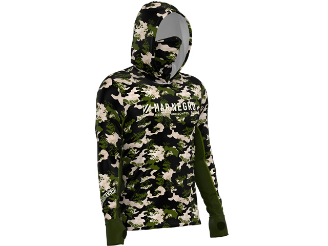 Camiseta Mar Negro 30200 X-Protection 360 Sublimada - Jungle